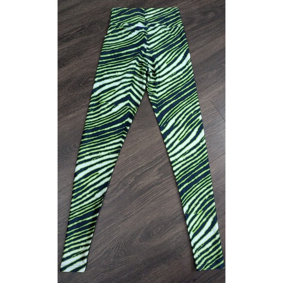 NFL Team Apparel Seattle Seahawks Rain Print Workout Leggings Women's Small - Picture 2 of 4